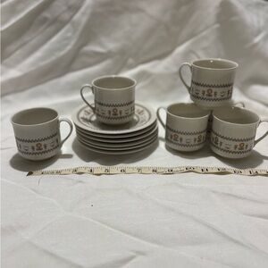 Vintage “Kimberley” Royal Doulton Set of 6 Cups and Saucers